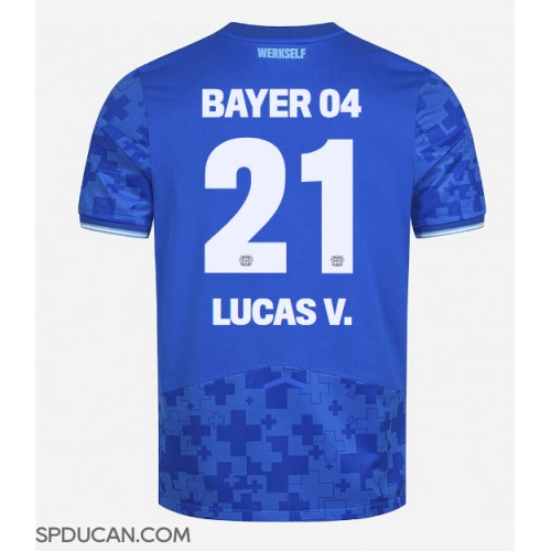 Muški Nogometni Dres Bayer Leverkusen Lucas Vazquez #21 Rezervni 2025-26 Kratak Rukav